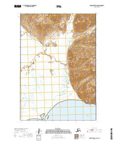 Mount Katmai A-3 SW topographic map thumbnail