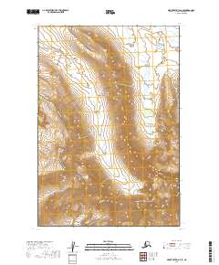 Mount Katmai A-6 SE topographic map thumbnail