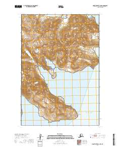 Mount Katmai A-1 NW topographic map thumbnail