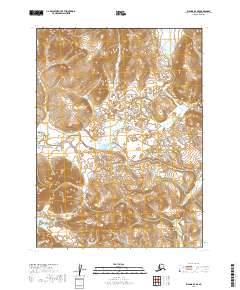 Iliamna D-7 SE topographic map thumbnail