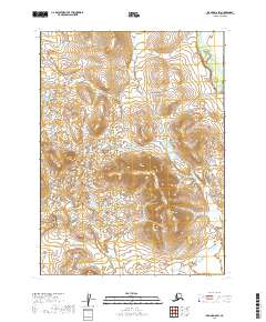 Iliamna D-8 SW topographic map thumbnail