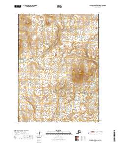 Taylor Mountains A-2 NW topographic map thumbnail