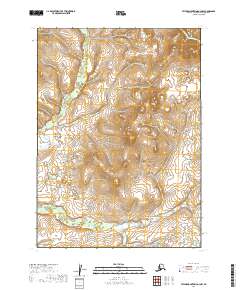 Taylor Mountains A-3 NW topographic map thumbnail