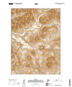 Taylor Mountains B-2 SE topographic map thumbnail