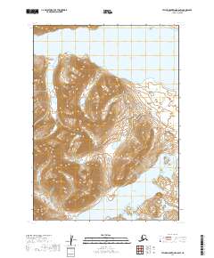 Taylor Mountains B-8 SW topographic map thumbnail