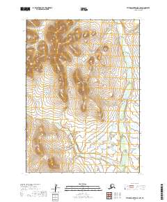Taylor Mountains B-1 NW topographic map thumbnail