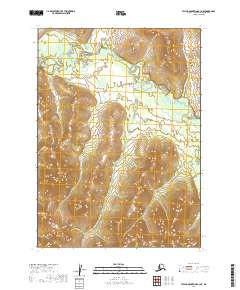 Taylor Mountains B-3 NE topographic map thumbnail