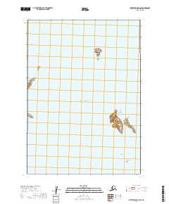 Sutwik Island D-3 SW topographic map thumbnail
