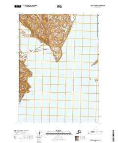 Sutwik Island D-4 SE topographic map thumbnail