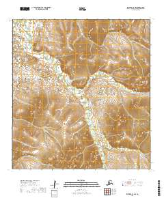 Iditarod C-4 NW 2019 topographic map thumbnail