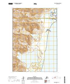 Afognak D-5 SE topographic map thumbnail