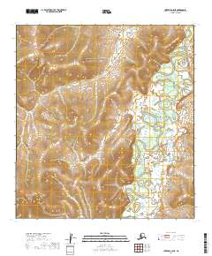 Iditarod C-5 NE topographic map thumbnail
