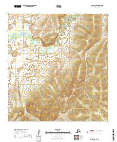 Iditarod A-5 NW 2019 topographic map thumbnail