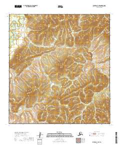 Iditarod C-1 NW topographic map thumbnail