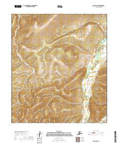 Ruby A-1 SW 2019 topographic map thumbnail
