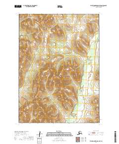 Taylor Mountains C-2 SW topographic map thumbnail