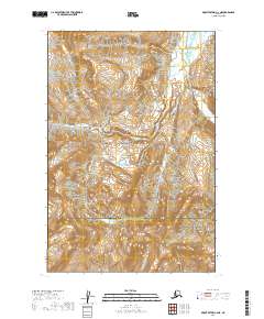 Mount Katmai C-2 NE topographic map thumbnail