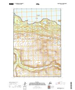 Mount Katmai D-5 NE topographic map thumbnail