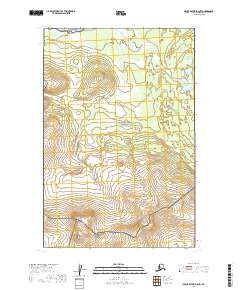 Mount Katmai D-6 NW topographic map thumbnail