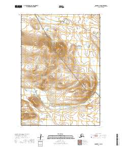 Naknek A-1 NE topographic map thumbnail