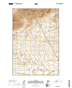 Naknek B-1 SW topographic map thumbnail