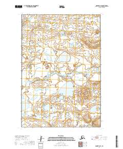 Naknek B-4 SE topographic map thumbnail