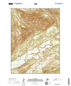 Lake Clark A-6 NE topographic map thumbnail