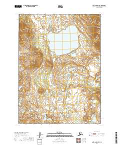 Lake Clark B-7 SE topographic map thumbnail
