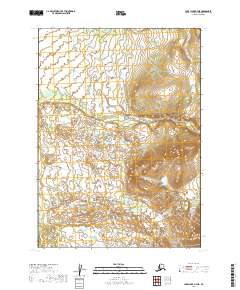 Lake Clark B-7 NE topographic map thumbnail