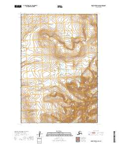 Mount Katmai B-6 SW topographic map thumbnail