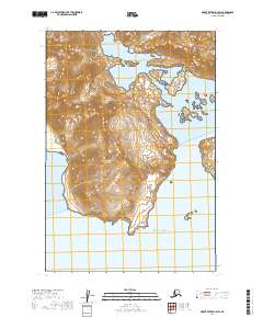 Mount Katmai A-2 SW topographic map thumbnail