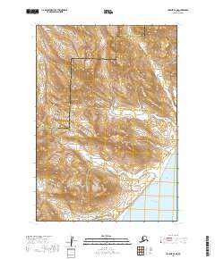 Ugashik B-2 NE topographic map thumbnail