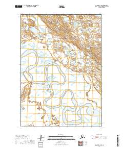 Ugashik B-4 NW topographic map thumbnail