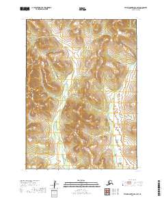 Taylor Mountains C-3 SW topographic map thumbnail