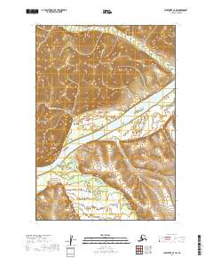 Sleetmute C-7 SW topographic map thumbnail