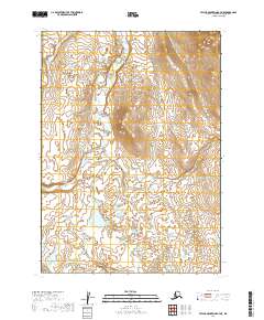 Taylor Mountains B-7 NE topographic map thumbnail