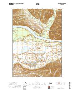 Sleetmute C-8 SW topographic map thumbnail
