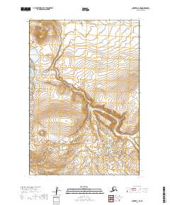 Naknek A-1 SE topographic map thumbnail