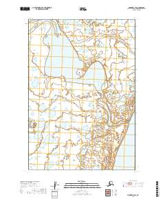 Naknek A-3 SW topographic map thumbnail