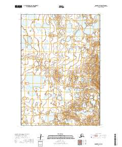 Naknek A-5 SE topographic map thumbnail