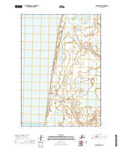 Naknek A-5 SW topographic map thumbnail