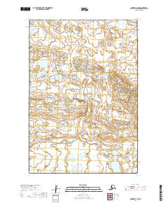Naknek A-3 NE topographic map thumbnail