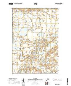 Naknek A-4 NE topographic map thumbnail