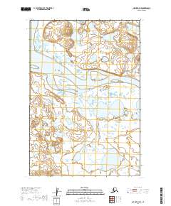 Naknek A-4 NW topographic map thumbnail