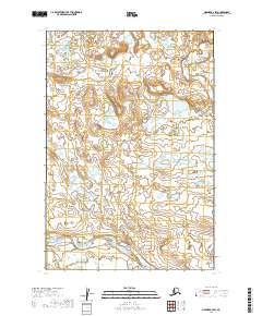 Naknek B-2 SW topographic map thumbnail