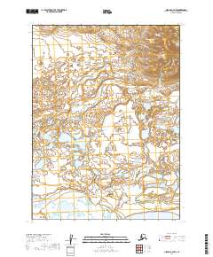 Iliamna C-7 NW 2019 topographic map thumbnail