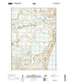 Ugashik C-4 SE topographic map thumbnail