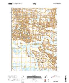 Ugashik C-5 SE topographic map thumbnail