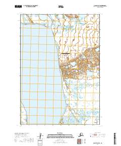 Ugashik C-5 SW topographic map thumbnail