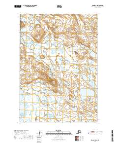 Ugashik C-4 NE topographic map thumbnail